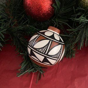 Isleta Pueblo Ornament 2010 Handpainted-signed